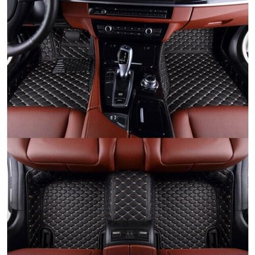 Top quality mats! Custom special car floor mats for Mitsubishi ECLIPSE CROSS 2019-2017 waterproof carpets for ECLIPSE CROSS 2018