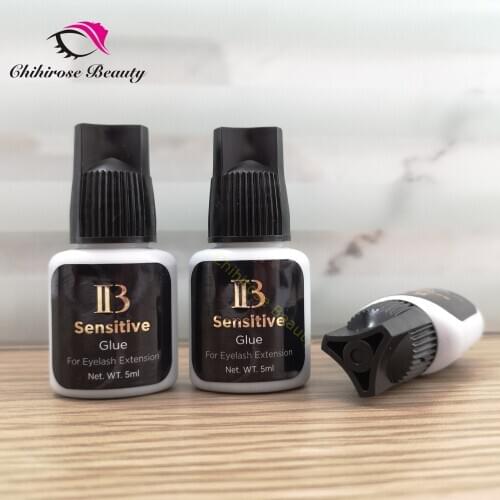 2 bottles I beauty Sensitive Glue False Eyelashes Allergy Free for Professional Adhesive for Eyelash Extension Glue