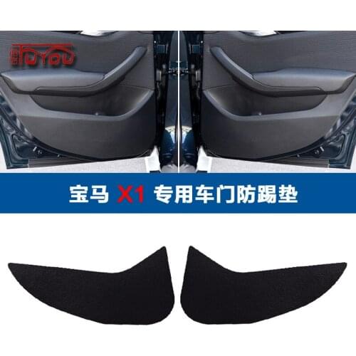 For BMW X1 4pcs Car Inside Door Cover Pad Scratch Protection Anti Kick Pad Car Interior