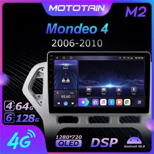 K7 Ownice 6G+128G Android 10.0 Car Radio For Ford Mondeo 4 2006 - 2010 Multimedia DVD Audio 4G LTE GPS Navi 360 BT 5.0 Carplay