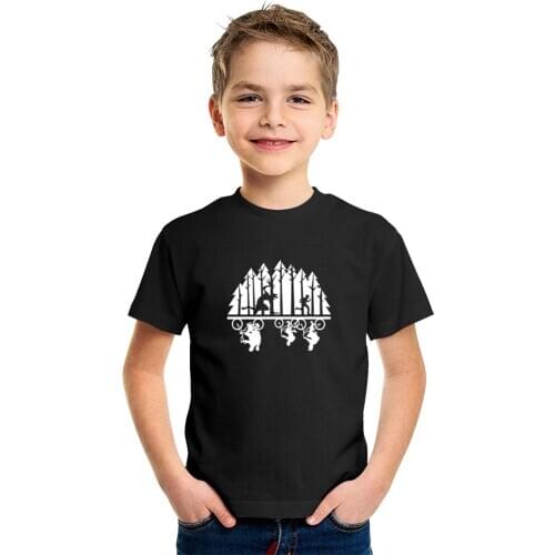 Childrens T Shirt Stranger Things 3 Printed Girls Boys T Shirt Cotton Baby Clothes Men Women Tops Tees NEW Summer Family Shirts