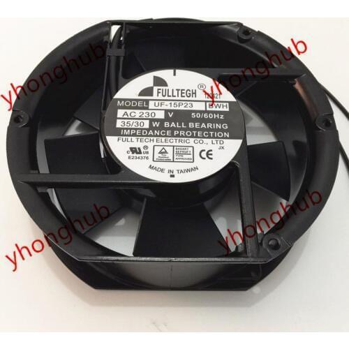 FULLTECH UF-15P23 BWH DC 220V 35/30W 172x150x50mm 2-wire Cooling Cooling Fan