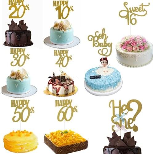 LQDIANTANG Cake Toppers