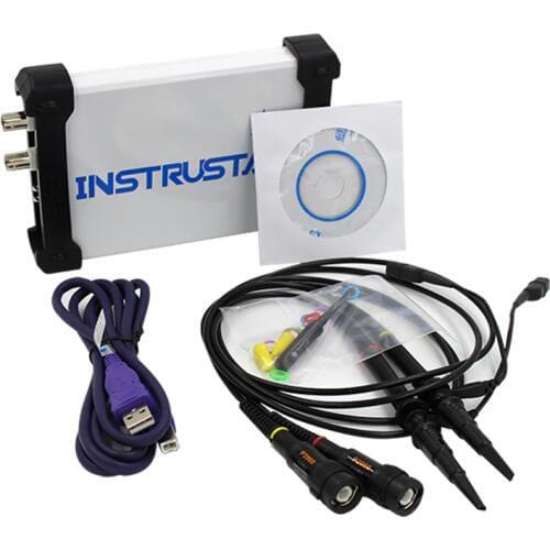 ISDS205A New Upgrade 3 IN 1 Multifunctional 20M PC USB virtual Digital Oscilloscop+Spectrum Analyzer+Data Recorder