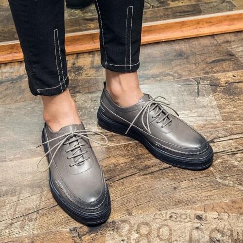 Mens Dress Shoe Oxford Business Formal Shoes Man Wedding Leather Office Men Shoes