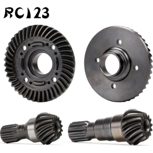 1/5 Front Or Rear Hard Chrome Steel Spiral Cut Differential Ring Pinion Gear 7777X 7778X For RC Car Traxxas X-Maxx 6S NEW ENRON