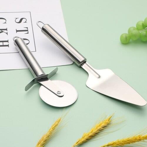 Stainless Steel Pizza Cutter Pizza Wheel Slicer Pastry Pasta Dough Cake Bread Pies Round Knife Kitchen Tools Baking Cutting Tool