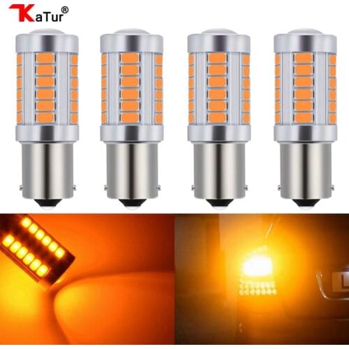 4pcs 1156 BAU15S PY21W 150 Degree S25 1056 1156PY Orange Red Whtie Blue Car LED Lamp Turn Signal Light DC 12V 33-SMD 33 SMD 5630