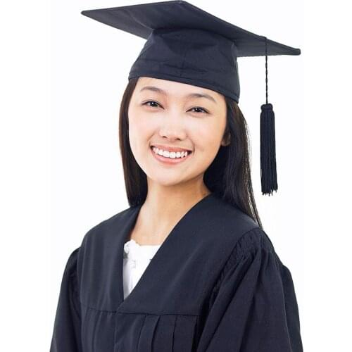 Graduation Hat Party Supplies Ceremony Student Bachelor Degree Hat One Size Tassel Adult Men And Women Available Bachelor Cap