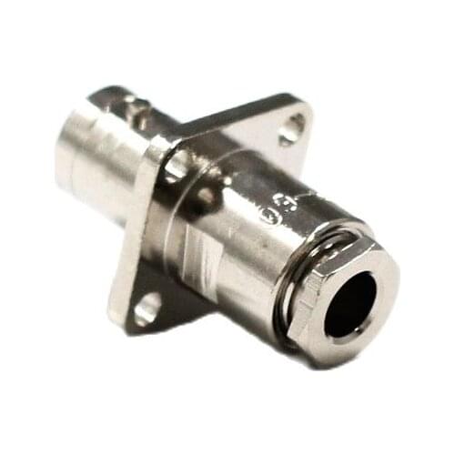 1pc BNC female jack RF Connector 4-hole panel mount chassis for RG58 RG142 LMR195 cable straight NEW wholesale