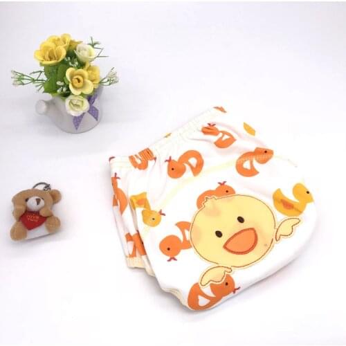 10pc/Lot Baby Training Pants Diaper Reusable Nappy Washable Cotton Learning Pants