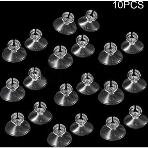 10Pcs Aquarium Suction Cup Air Tube Holder Sucker for Fish Tank Pump Oxygen Air Tube Fixing Clip 5mm Accessories Wholesale