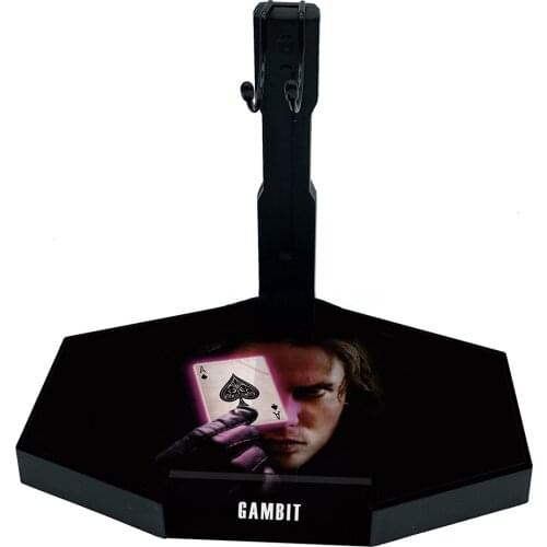 In Stock For Sale 1/6th Solder Stand Platform Bracket GAMBIT Casino Playing Cards For Usual 12inch Doll Figures Collection