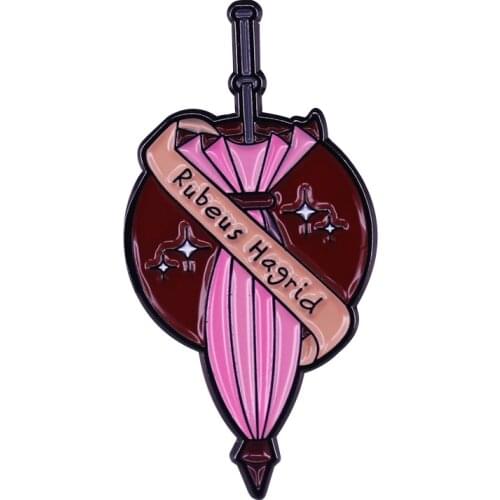 PF620 Dongmanli Magic Umbrella Collection Movie Enamel Pin Brooches on clothes Badge Bag Clothes Lapel Woman Men Jewelry Gift