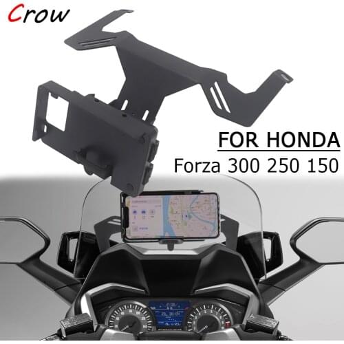 For Honda Forza 300 250 Forza 125 MF13 2017-2020 Phone Holder Stand Holder GPS Navigator Plate Bracket Motorcycle Accessories