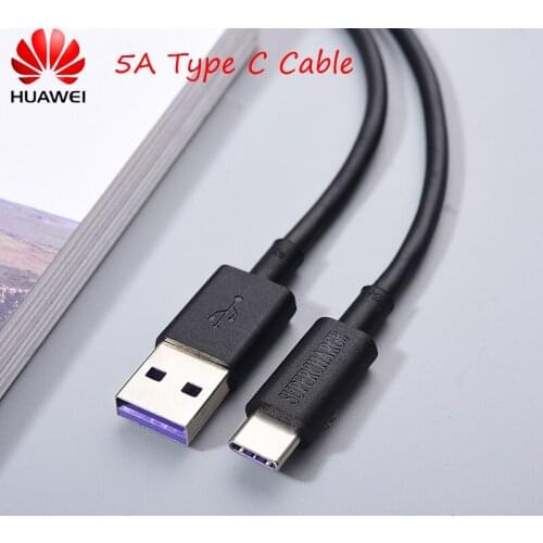 Huawei 5A Usb Type C Cable For Honor 10 20 V10 V20 V30 Fast Charging Usb C Charger Data Line For P40 P30 P20 Pro Lite Mate 20 30