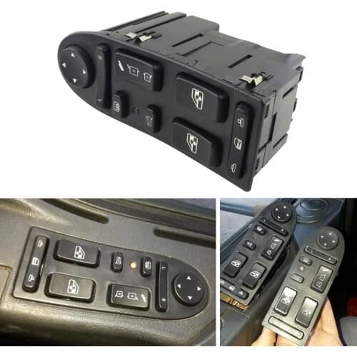Front Left Drive Side Power Window Lifter Control Switch Button For MAN TGA TGX 81258067045 81258067098 901-104-002 901104002
