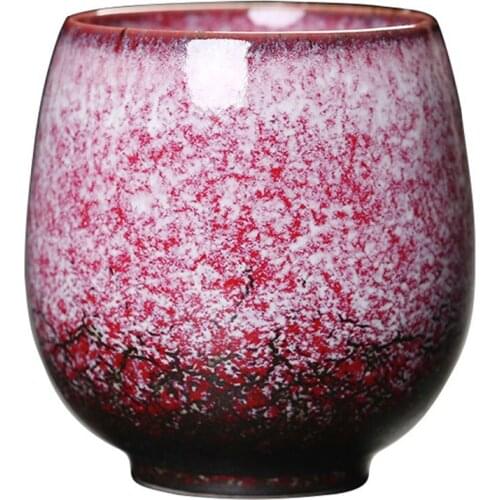 Espresso Coffee Mug Japanese Ceramic Household Teacup Kiln Change Tea Cup Large-capacity Ceramic Water Cup