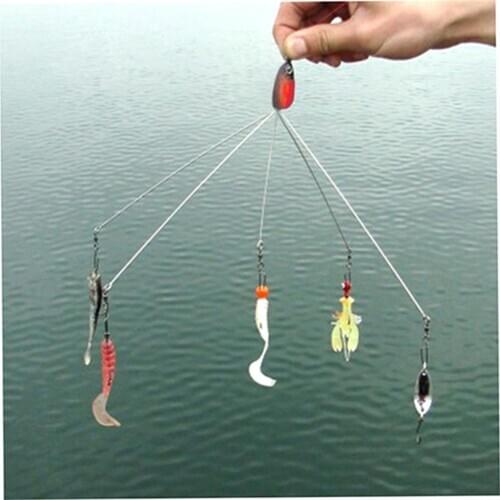 Fishing Hook Combination Multifunctional Outdoor Camping Fish Lure Equipment Fishing Tackle Combination Length 20cm