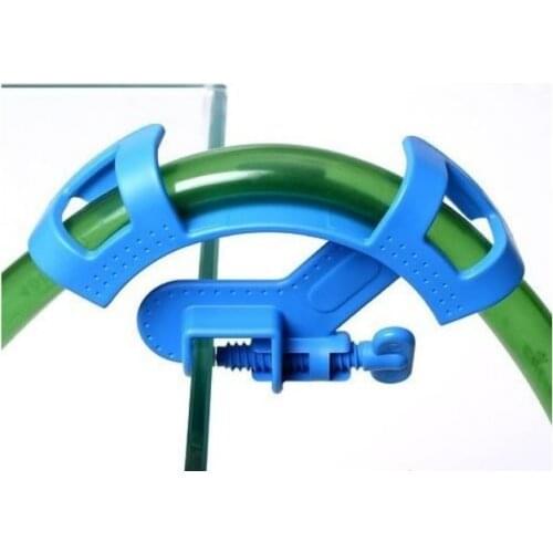 Multi-Purpose Fish Tank Water Changing Pipe Fixed Clip Clamp Filtrating Water Tube Fitting Tool Hose Holder