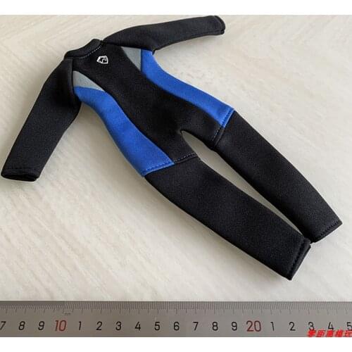 1/6 Soldier Bodysuit Wetsuit Swiming Suit Clothes Model Fit 12'' Action Figure Body