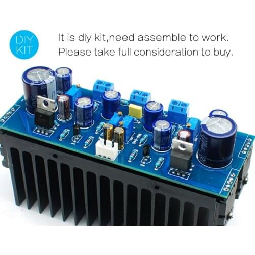 NEW HOOD 1969 NPN Class A amplifier board with Heatsinks DIY kits compatible TIP41C / TTC5200 power tube