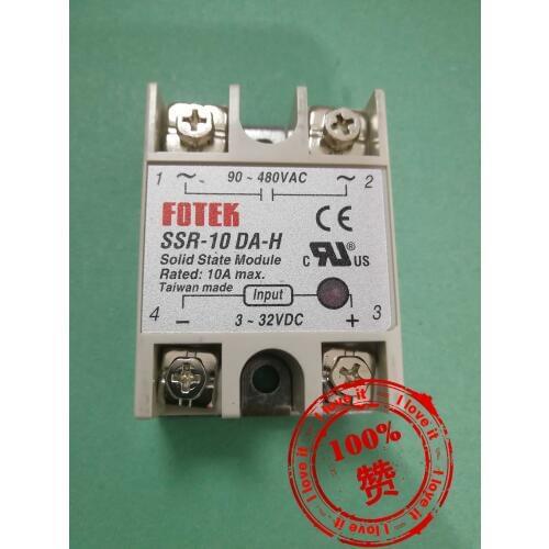 Single-phase solid-state relay SSR-10DA-H new original electromechanical