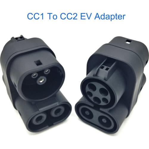US/Korea/Taiwan to European CCS Combo 1 to CCS Combo 2 EV Quick Charger Adapter