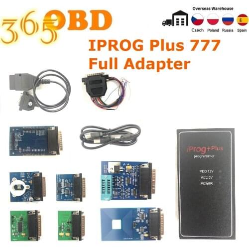 Best Quality Iprog Programmer Complete Adapter V85 Airbag Reset Tool Iprog / Immo