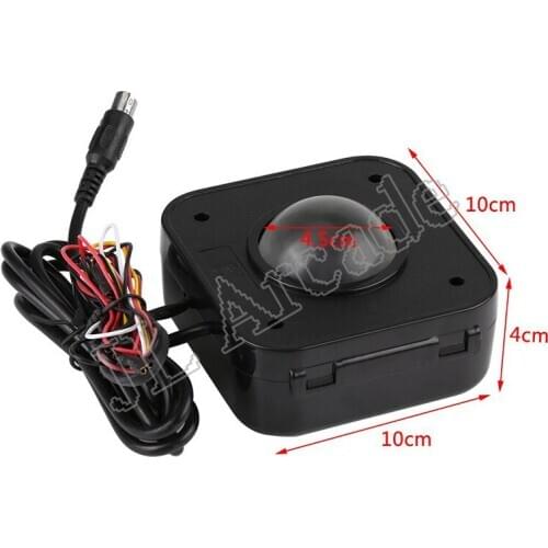 Connector Arcade Game Professional Illuminated Round High Sensitivity Machine Mice Accessories Stable Wired Mouse LED Trackball
