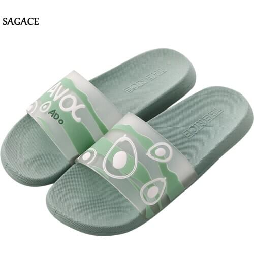 SAGACE Summer Men&Women Home Indoors Cute Cartoon Sandals Slippers Beach Shoes Summer Shoes 2020 Beach Vintage Sandalias Mujer