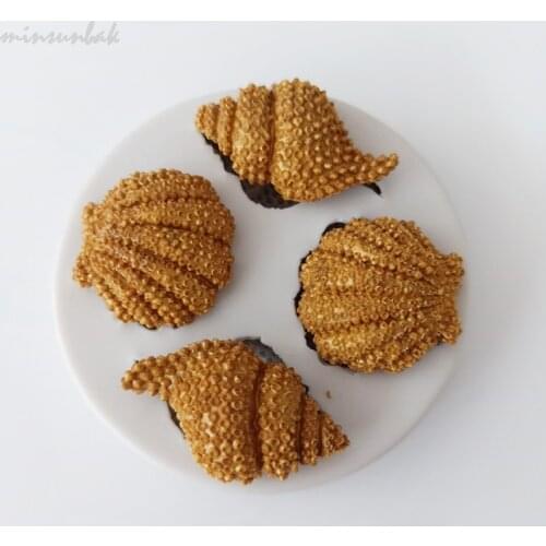 Minsunbak Shell Conch Fondant Cake Silicone Mold Ocean Series DIY Chocolate Candy Baking Tools Sugarcraft