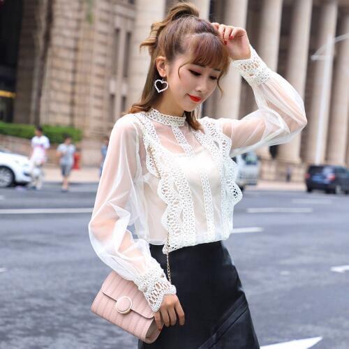 Прозрачные блузки Take off glasses moth China At AliExpress