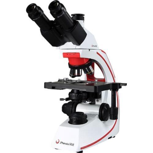 Phenix 40X-1600X Trinocular Biological Microscope Infinite Plan Achromatic Objectives BMC500 Series