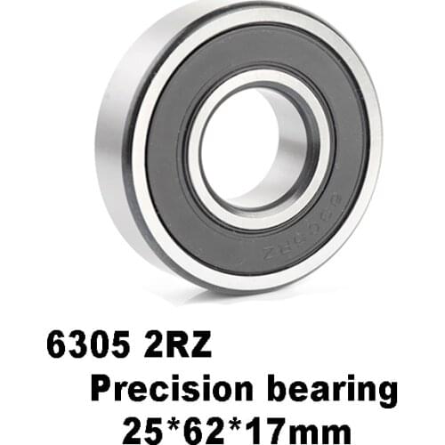 6305-2RZ High-speed Deep Groove Ball Precision Motor Bearings 6305-2RZ 6305-2RZ 25*62*17mm 25*62*17 High Quality