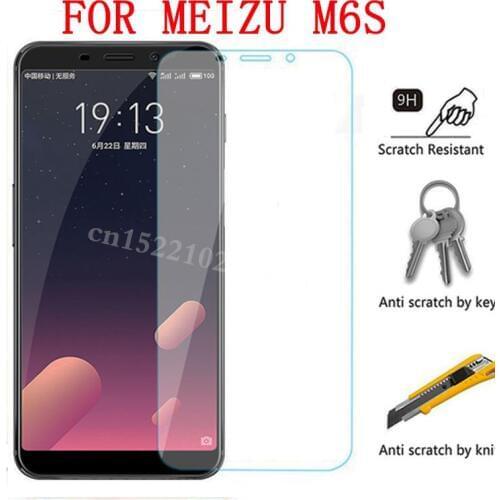 Tempered Glass on the For MeizuE3 M6 M6S Screen Protector Protective Glass Film Case