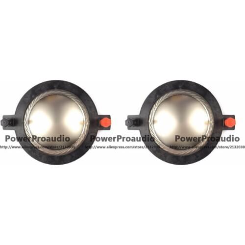 2PCS Titanium Diaphragm For EAW B&C DE75/750/TN DE82/85 Replacement Diaphragm/Voice Coil 8 ohm