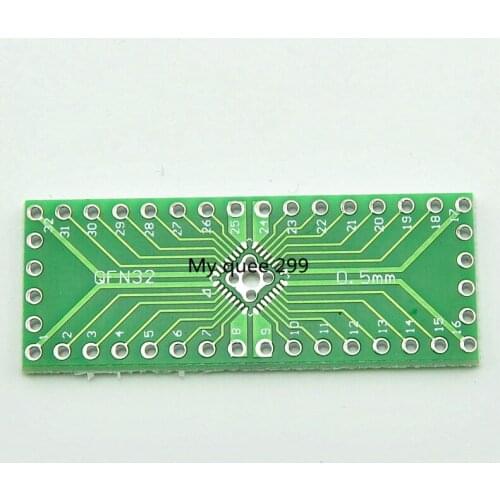 20PCS The adapter plate QFN32 QFN40 the adapter plate is inserted directly into the DIP 0.5mm spacing