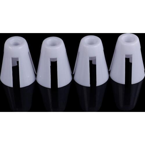 4pcs/Set Thread Spool Cone Holder Overlocker Serger Sewing Durable Plastic White Sewing Accessories 3.2cm X 3.8cm