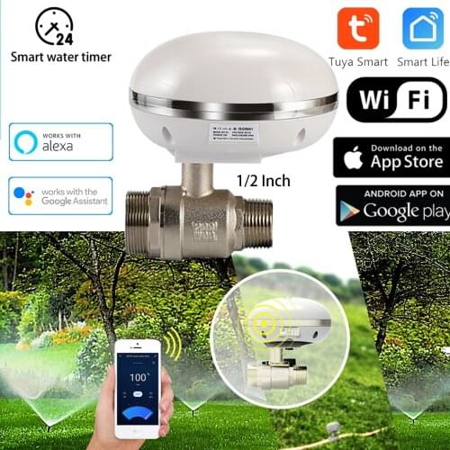 1/2 Inch Smart Tuya Wireless WiFi Water Gas Valve Adjust Water Gas Amount Smart Life Valve Operator