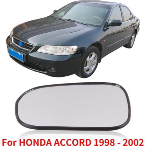 CAPQX Rearview Side Mirror white Glass For ACCORD 1998 1999 2000 2001 2002 Outside Mirror lens OEM# 76253-S4K-G21