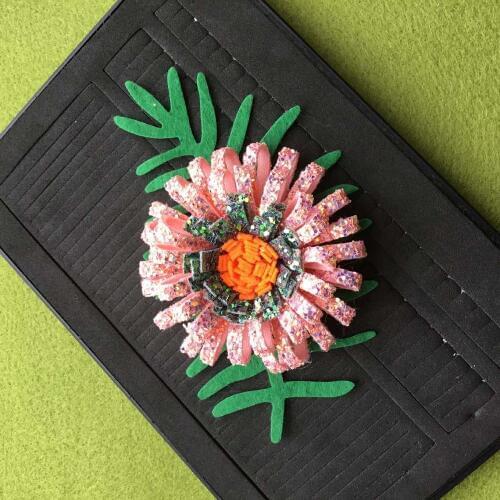 Flower cutting wooden steel die SMR-FL0045