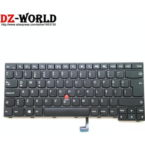 New/Orig TR Turkish Keyboard for Lenovo Thinkpad E450 E450C E455 E460 E465 Laptop Turkey Teclado 04X6129 04X6169 04X6209