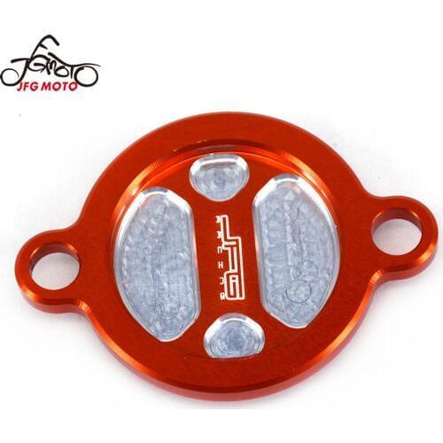 Motorcycle Oil Filter Cap Cover For KTM SXF XCF EXCF XCFW EXC XCW SMR 250 350 400 450 505 530 2008 2009 2010 2011 2012 2013-2020