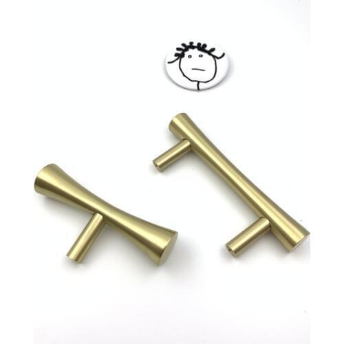 LCH Solid Brass Door Handles Cabinet Drawer Knob Door Pull Newly Designed Artistical Chinese Style Furniture Hardware