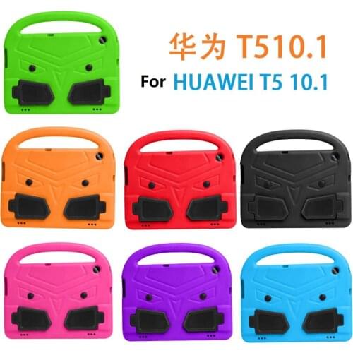 Kids case For Huawei MediaPad T5 10 cases Shockproof Sparrow Pattern cover For AGS2-W09/L09/L03/W19 EVA Foam Stand Handle Funda