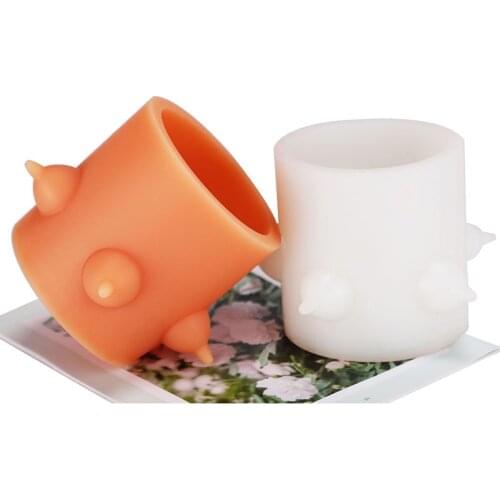 500ml Large Dog Pet Silicone Bowl Outdoor Travel Portable Puppy Food Container Feeder Dishwashing Bowl