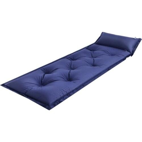 NEW-Outdoor Self-Inflating Camping Mat Moisture-Proof Pad PVC Inflatable Splicing Cushion Tent Mat Fold-Able Tent