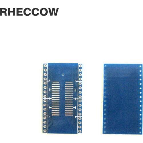 RHECCOW 10pcs SOP32 to DIP32 sop 32 to dip 32 1.27mm pitch to dip pcb adapter plate convertor board