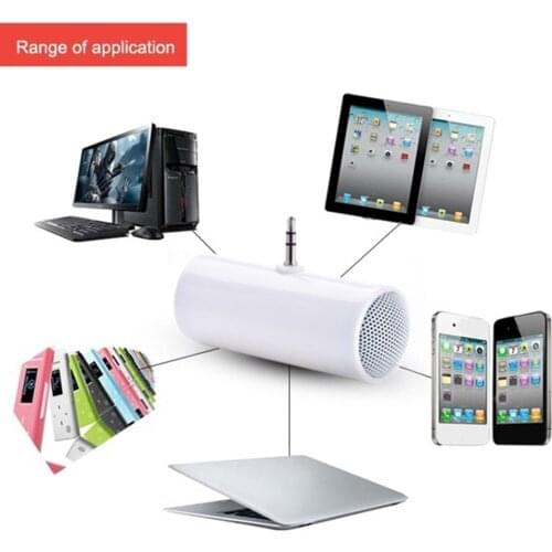 3.5 straight Wireless Mini Speaker Stereo Music Bass Loudspeaker Sound Box AUX FM